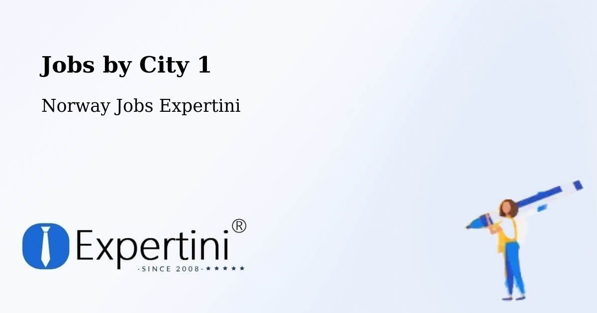 City Jobs in Norway - Expertini